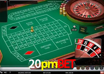 Roulette Table 20pmbet